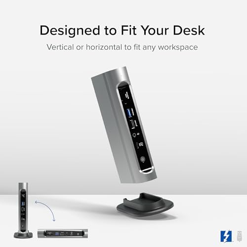 Plugable 16-in-1 Thunderbolt 4 Dock – Dual 4K Monitors, 100W Charging - Image 6