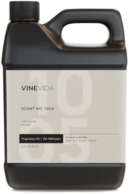 VINEVIDA [32 Fl Oz] Scent NO. 1005 Fragrance Oil for Cold Air Diffusers, Aromatic Notes of Neroli Jasmine Musk, Essential Oils for Diffuser Oil Refill & Air Freshener Room Spray by VINEVIDA