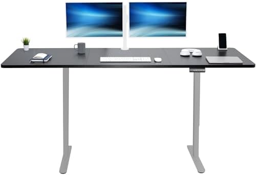 VIVO Black 83 x 30 in Standing Desk, DESK-KIT-E2G84-30B by VIVO