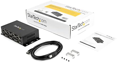 StarTech 8-Port USB to Serial RS232 Hub, Industrial, TAA (ICUSB2328I) - Image 5