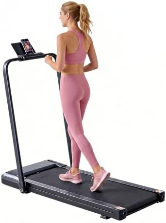 Walking Pad Treadmill for Home, Lightweight Walk Machine with Remote Control and LED Display, Portable Treadmill Under Desk for Walking, Jogging, Running by Relaxinsideexploreoutside