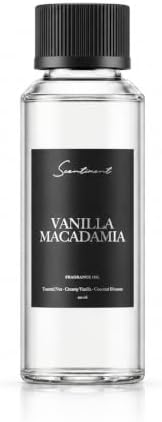 Scentiment Vanilla Macadamia Diffuser Oil - Hotel Scent -4.06 fl oz(120 mL) by Scentiment