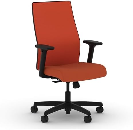 HON Ignition 2.0 Ergonomic Office Chair, Lumbar Support, Salamander by HON