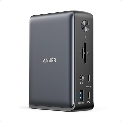 Anker Laptop Docking Station, 13-in-1 USB C Docking Station, Triple Display by Anker