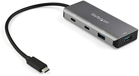 StarTech 4-Port USB-C Hub 10Gbps, 2x USB-A and 2x USB-C, TAA (HB31C2A2CB) by StarTech