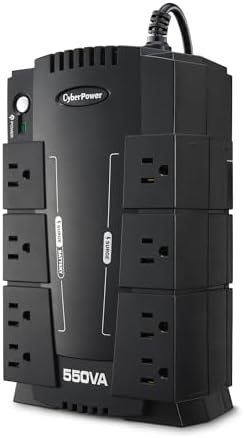 CyberPower CP550SLG Standby UPS Battery Backup and Surge Protector - Image 2