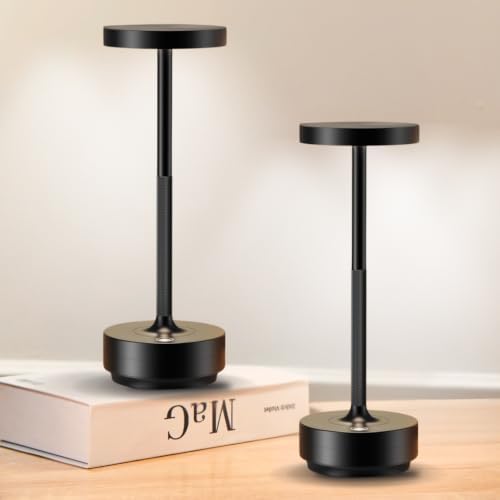 Rechargeable Cordless Table Lamp with 5000mAh Battery IP54 Waterproof LED by ZenithLightTableLamp