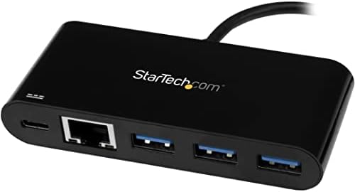 StarTech 3-Port USB-C Hub with 3x USB-A and GbE, 60W PD, 5Gbps, Windows - Image 6