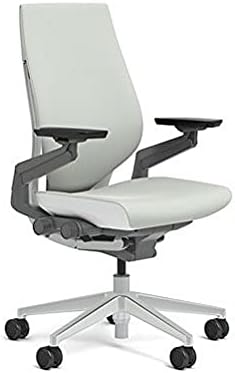 Steelcase Gesture Office Chair, Carpet Floors, Nickel Gray by Unknown