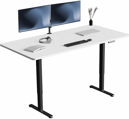 VIVO White 71 x 36 in Standing Desk, DESK-KIT-E2B7W-36 by VIVO