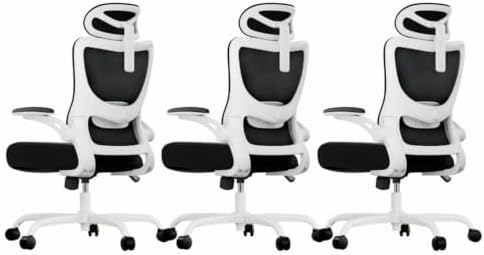 Marsail Ergonomic Office Chair with 3D Armrests, Pack of 3 by Marsail