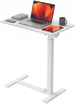 DUMOS Adjustable Rolling Desk, Standing Desks, Overbed Table by DumosLifestyle