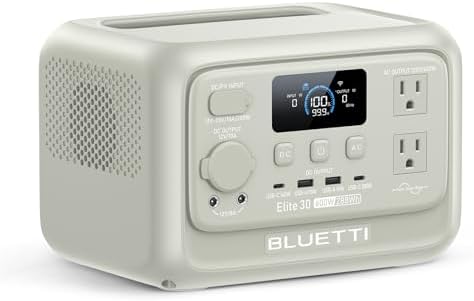 BLUETTI Elite 30 V2 Portable Power Station 288Wh 600W LFP Solar Generator by Unknown
