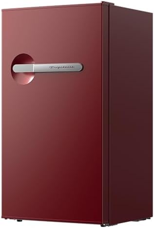 Frigidaire Refrigerator-Retro Mini Fridge Energy Saving-Adjustable Thermostat Control- Ideal for Dorm, Office, RV, Garage, Apartment 3.1 Cu Ft, RED - Image 5