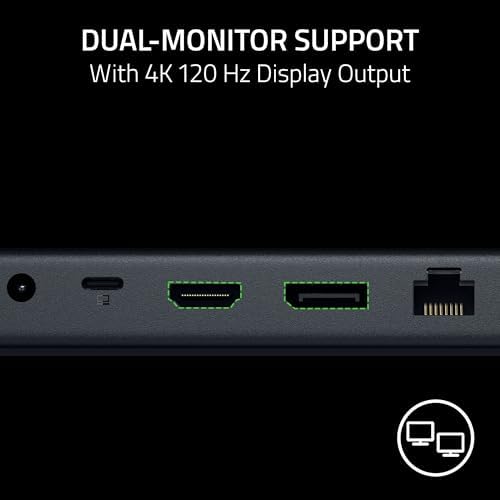 Razer USB 4 Dock, 14 Ports, Windows & Mac Compatible, Black - Image 4