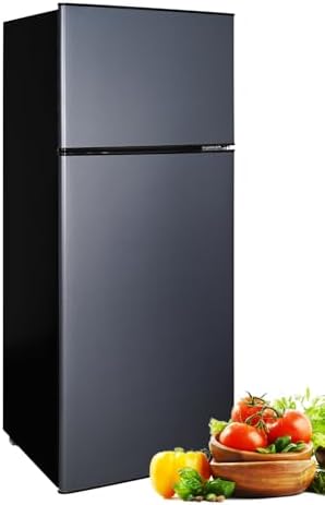 8.5 Cu.Ft Apartment Size Refrigerator with Freezer Small Rv Refrigerator by CucinaMagica