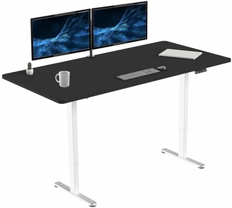 VIVO Black 71 x 36 in Standing Desk, DESK-KIT-E2W7B-36 by VIVO