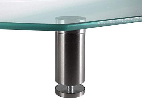 Monoprice 116356 Multimedia Riser Desktop Monitor Stand - Clear Glass, Large 30.8 x 11 Inches - Workstream Collection, 30.8" x 11.0" - Image 4