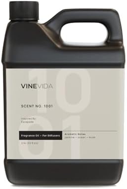 VINEVIDA [32 Fl Oz] Scent NO.1001 Inspired by Escapade Fragrance Oil for Cold Air Diffusers, Aromatic Notes of Jasmine Ocean Musk, Essential Oils for Diffuser Oil Refill & Air Freshener Room Spray by VINEVIDA