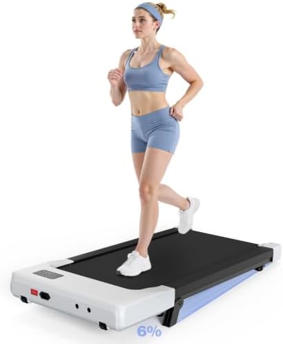6% Incline 300 lbs Walking Pad Under Desk Treadmill by %E2%80%8ELacuffy