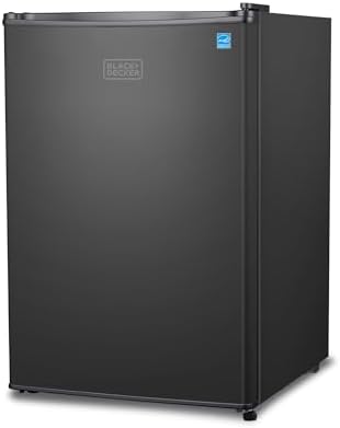 BLACK+DECKER 2.5 Cu. Ft. Compact Refrigerator, Energy Star, BCRK25B, Black by Unknown