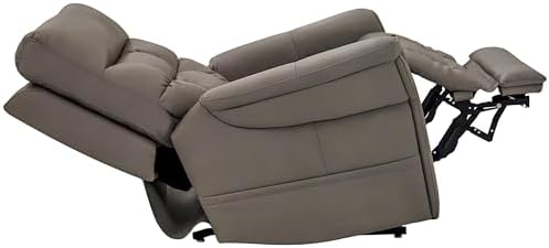 Pride Viva Lift Ultra Power Recliners - Lift Chair for Adults, 400 Lbs Weight Capacity, Lithium Battery Backup, 22.5" W x 21" D Comfort Seat, Medium, Capriccio Dove - PLR4955M - Image 5