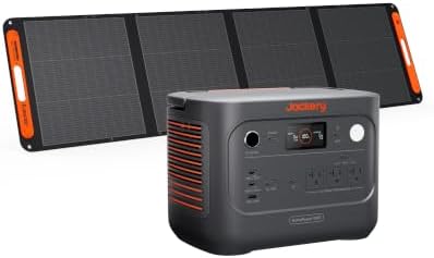 Jackery HomePower 1000 v2 Solar Generator and 200W Solar Panel,1024Wh,1500W by JackeryInc