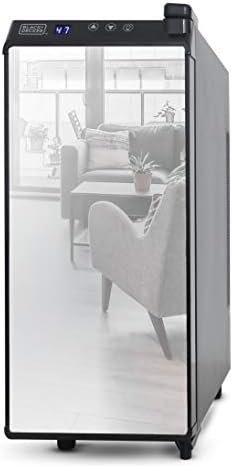 BLACK+DECKER 12-Bottle Thermoelectric Wine Chiller, BD60336, Mirrored Door by Unknown