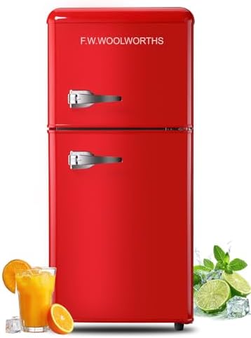 F.W.WOOLWORTHS 3.5 Cu.Ft Refrigerator with Freezer by FWWOOLWORTHS