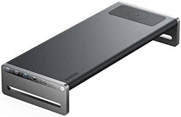 Anker 675 USB-C Docking Station, 12-in-1 Monitor Stand, Wireless Charging by Anker