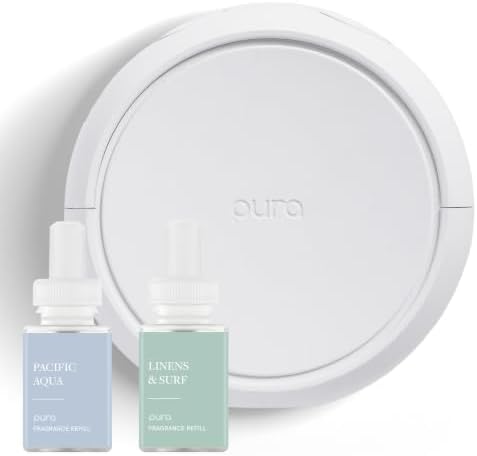 Pura 4 Smart Home Device Starter Set, Pacific Aqua and Linens & Surf - Image 2