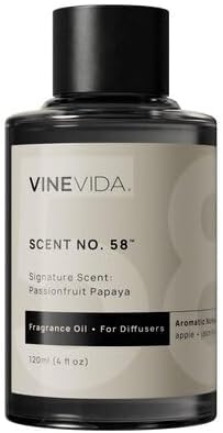 VINEVIDA [4 Fl Oz] Passionfruit Papaya Fragrance Oil for Cold Air Diffusers, Essential Oils for Diffuser Oil Refill & Air Freshener Room Spray by VINEVIDA