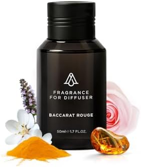 AromaPlan Baccarat Rouge Hotel Diffuser Oil – 100% Fragrance, 1.7 Fl Oz by AromaPlan