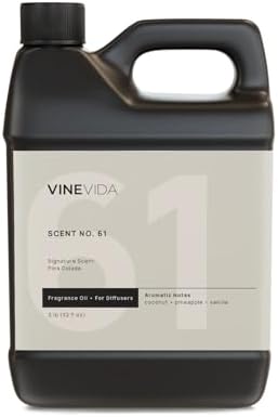 VINEVIDA [32 Fl Oz] Pina Colada Oil for Cold Air Diffusers, Essential Oils for Diffuser Oil Refill & Air Freshener Room Spray by VINEVIDA