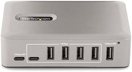 StarTech 10-Port USB-C Hub, 10Gbps, 65W PA, TAA (10G8A2CS-USB-C-HUB) - Image 3