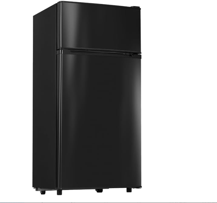 4.5 Cu.Ft Mini Fridge with Freezer – 38dB Quiet, 2-Door by Unknown