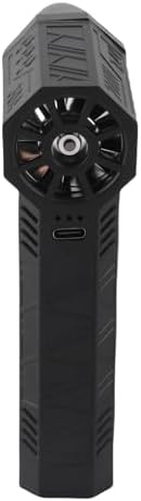 Compressed Air Duster, 130000RPM Cordless Electric Air Duster 200W Mini Blower Rechargeable Air Duster Car Blower for Drying for PC Keyboard Car, Home, Outdoors, Black - Image 5