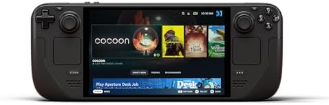 Steam Deck Oled 512 GB Handheld Gaming Console with 1280x800 HDR OLED display, Up to 90Hz Refresh Rate, Wi-Fi 6E, Bluetooth 5.3, With Carrying Case & 45W Power Supply by Unknown