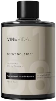 VINEVIDA [16 Fl Oz] Scent NO. 1108 Fragrance Oil for Cold Air Diffusers, Aromatic Notes of Plum Sandalwood Watermelon, Essential Oils for Diffuser Oil Refill & Air Freshener Room Spray by VINEVIDA