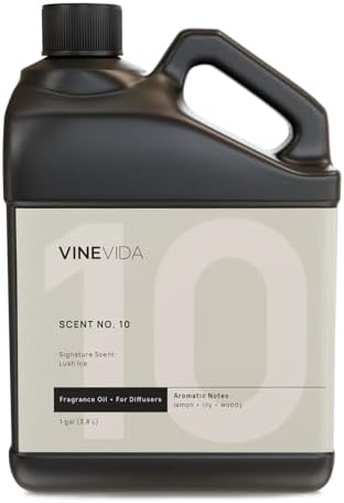 VINEVIDA Lush Ice Fragrance Oil for Cold Air Diffusers - (128 Fl Oz) - Essential Oils for Diffuser Oil Refill & Air Freshener Room Spray by VINEVIDA