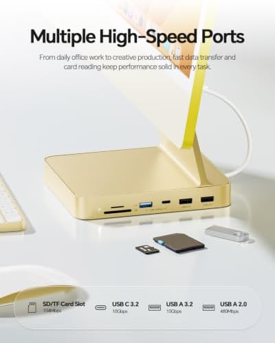 USB C HUB for iMac 24 inch M1/M3/M4 with M.2 NVMe 4TB SSD Enclosure - Image 3