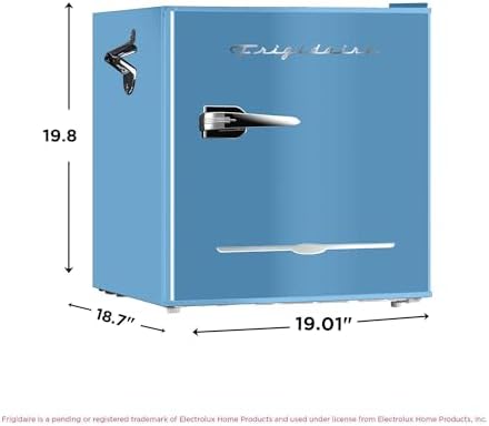 Frigidaire EFR176 1.6 cu. ft. Retro Bar Fridge with Side Bottle Opener (Blue) - Image 5