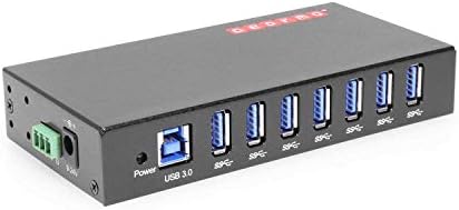 Gearmo 7 Port USB Hub, Mountable USB 3.0 Hub Expander (GM-HU37) by Gearmo