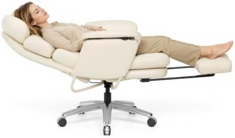 FLEXISPOT Multi-Task Office Chair Lounge Chair Indoor, Beige White, HC4 by Unknown