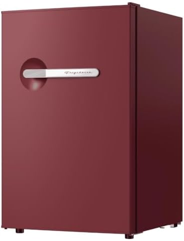 Frigidaire, 4.5 Cu. Ft. Retro Series Compact Refrigerator, Built-In Side Bottle Opener, Red - Image 3