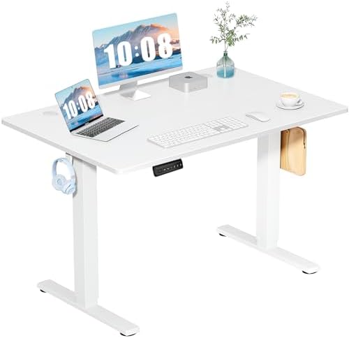 DUMOS 48 Inch Electric Standing Desk, Memory Adjustable Home Office Desk by DumosLifestyle