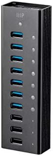 Monoprice 7-Port USB 3.0 Hub, Heavy Duty Aluminum, Plug and Play with 3 Charging Ports, AC Adapter by Monoprice