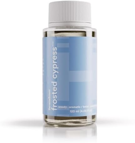 Homedics SereneScent Waterless Diffuser Oil Refill, Frosted Cypress (120ml) by Homedics