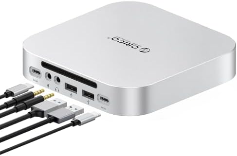 ORICO 40Gbps Laptop Docking Sation Stand for Mac mini M6, M5 Pro, M4/M4 Pro by ORICO