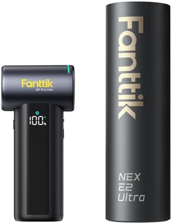 Fanttik Gust B11 Pro Max Electric Air Duster & E2 Ultra Mini Electric Screwdriver-Grey by FANTTIK%C2%AE